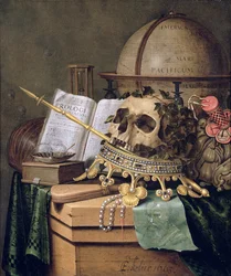 Vanitas, ett allegoriskt stilleben